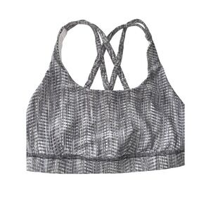 Womens Lululemon Energy Sports Bra. size‎ 4 Gray
